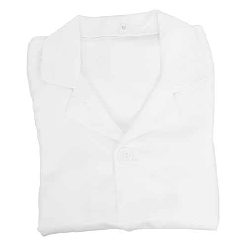 ORFOFE Laborkittel Weiß Langarm Waschbar Arztkostüm für Mädchen Jungen Kindergarten Rollenspiel Halloween Schulaufführung ORFOFE Laborkittel Weiß Langarm Waschbar Arztkostüm für Mädchen Jungen Kindergarten Rollenspiel Halloween Schulaufführung von ORFOFE