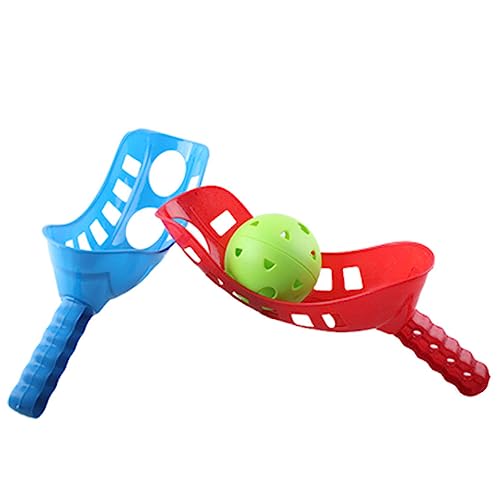 ORFOFE Launch and Catch Balls für Wasserfestes Wurf und Fangspiel aus Kunststoff Geeignet für Garten Strand und Park Fördert Geschicklichkeit und Spielspaß für Zufällige von ORFOFE