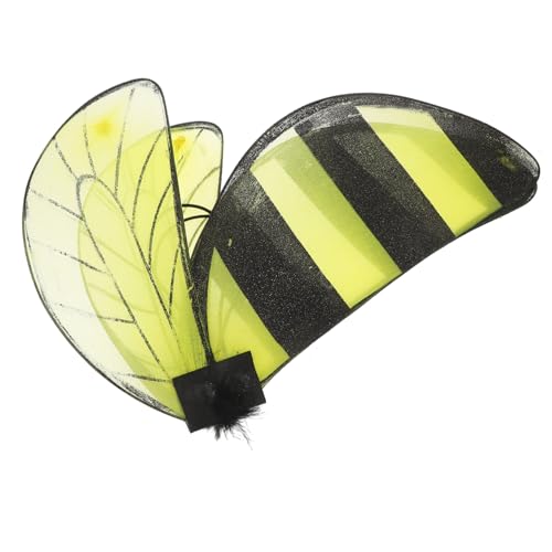 ORFOFE Leichtes Bienenflügel Kostüm Accessoire aus Nylon Tragbar und Komfortabel Dekoratives Party und Theater Requisit für Festival und Cosplay von ORFOFE