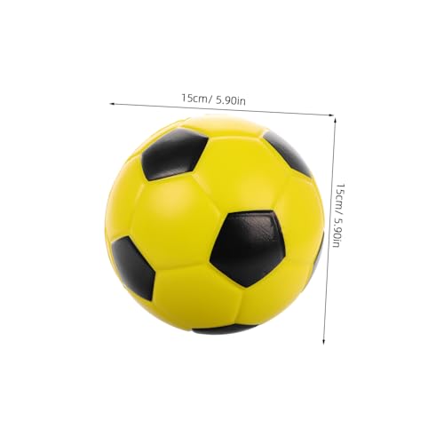 ORFOFE Leiser Weicher Indoor Fußball für Geräuscharm Leichter Pu Soccer Ball Geräuschreduziert Sicherer Spielball für Drinnen und Jongliertraining von ORFOFE
