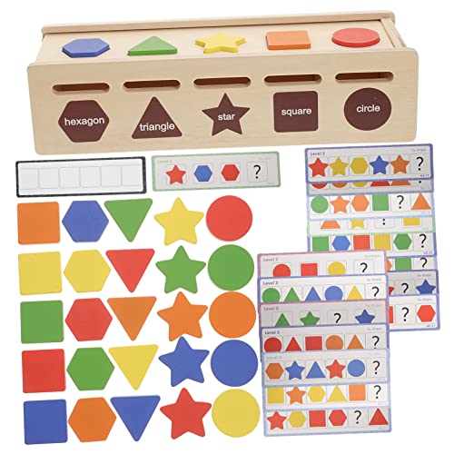 ORFOFE Lernspielzeug Holz Spielwürfel Farb und Formensortierer für Kleinkinder Motorische Entwicklung Konzentrationstraining Farbenfrohes Pädagogisches Steckspielzeug für Junge Mädchen ORFOFE Lernspielzeug Holz Spielwürfel Farb und Formensortierer für Kleinkinder Motorische Entwicklung Konzentrationstraining Farbenfrohes Pädagogisches Steckspielzeug für Junge Mädchen von ORFOFE
