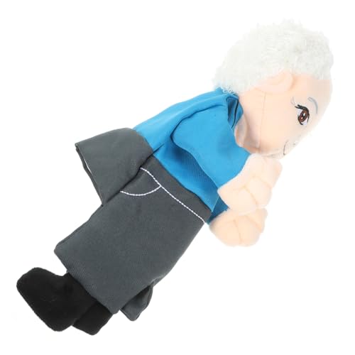 ORFOFE Liebenswerte Handpuppe Großvater Figur Handspielzeug für Geschichtenzeit Detailreiche Bemalung Realistische Mimik Weiches Material Pädagogisches für Familie ORFOFE Liebenswerte Handpuppe Großvater Figur Handspielzeug für Geschichtenzeit Detailreiche Bemalung Realistische Mimik Weiches Material Pädagogisches für Familie von ORFOFE