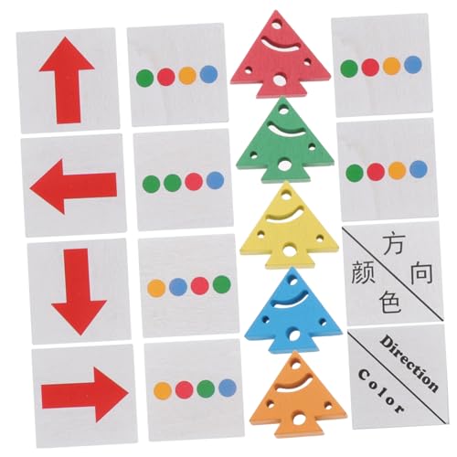 ORFOFE Logisches Holz Puzzle Spiel Lernspielzeug Orientierung Farberkennung Kognitive Motoriktraining für Kleinkinder und Vorschulkinder ORFOFE Logisches Holz Puzzle Spiel Lernspielzeug Orientierung Farberkennung Kognitive Motoriktraining für Kleinkinder und Vorschulkinder von ORFOFE