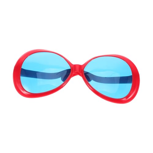 ORFOFE Lustige Hawaiianische Partybrille Übergroße Sonnenbrille Tropische Kostümaccessoires für Strand und Fotorequisiten für Geburtstagsfeiern Rot ORFOFE Lustige Hawaiianische Partybrille Übergroße Sonnenbrille Tropische Kostümaccessoires für Strand und Fotorequisiten für Geburtstagsfeiern Rot von ORFOFE
