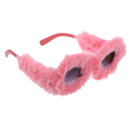 ORFOFE Lustige Plüsch-sonnenbrille Damen Party-accessoire Leichte Robuste Foto-requisite für Festivals Reisen und Shopping Kreative Dekorative Brille mit Glatten Kanten Auffälliges ORFOFE Lustige Plüsch-sonnenbrille Damen Party-accessoire Leichte Robuste Foto-requisite für Festivals Reisen und Shopping Kreative Dekorative Brille mit Glatten Kanten Auffälliges von ORFOFE