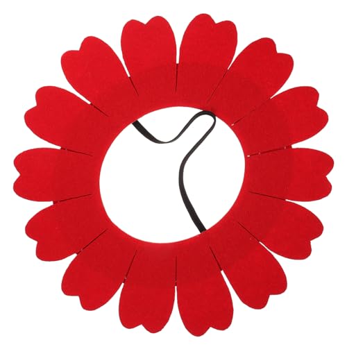 ORFOFE Lustiger Sonnenblumen Kopfputz Filz Kinderkostüm Party Headgear Blumenhut für Tanz Einzug Zeremonie Accessoire von ORFOFE