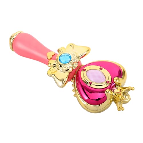 ORFOFE Magischer Feenstab für Mädchen Leuchtender Zauberstab mit Musik Fantasievolles Spiel Bühnenrequisite Geburtstagsgeschenk Rosa Krone ORFOFE Magischer Feenstab für Mädchen Leuchtender Zauberstab mit Musik Fantasievolles Spiel Bühnenrequisite Geburtstagsgeschenk Rosa Krone von ORFOFE