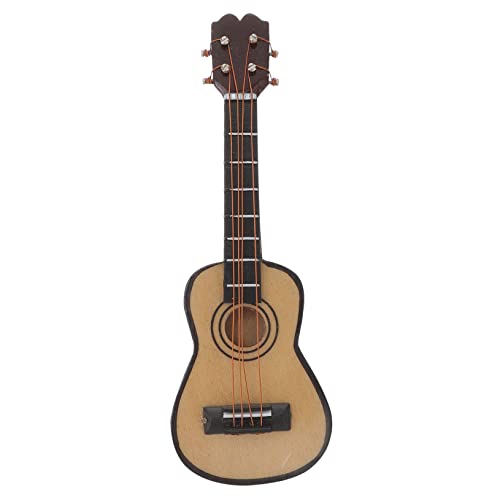 ORFOFE Maßstab Fein Gearbeitete Mini Gitarre als Dekoratives DIY Zubehör für Puppenhaus Realistisches Musikinstrument Kleines Ornament für Miniaturhäuser ORFOFE Maßstab Fein Gearbeitete Mini Gitarre als Dekoratives DIY Zubehör für Puppenhaus Realistisches Musikinstrument Kleines Ornament für Miniaturhäuser von ORFOFE