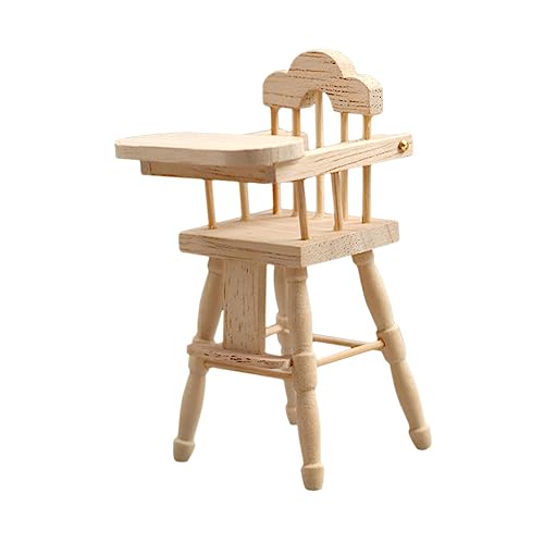 ORFOFE Maßstab Stabiles Glattes Mini Stuhl Modell Langlebiges Puppenzubehör für Kreative Kinderzimmerdekoration ORFOFE Maßstab Stabiles Glattes Mini Stuhl Modell Langlebiges Puppenzubehör für Kreative Kinderzimmerdekoration von ORFOFE