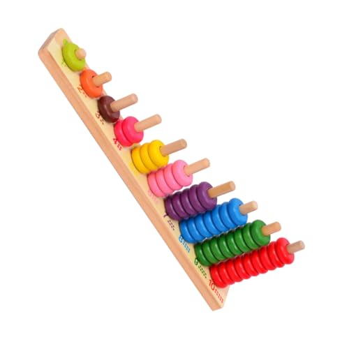 ORFOFE Mathematisches Holzspielzeug Große Rechenblöcke Lernspielzeug für Frühförderung Abakus Montessori zur Zahlen Rechenhilfe für Jungen und Mädchen ORFOFE Mathematisches Holzspielzeug Große Rechenblöcke Lernspielzeug für Frühförderung Abakus Montessori zur Zahlen Rechenhilfe für Jungen und Mädchen von ORFOFE