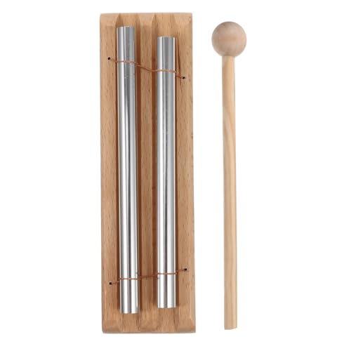 ORFOFE Meditationsklangstab mit Mallet Traditionelles Percussion Instrument mit Klarem Langanhaltendem Klang Geeignet für Yoga Gebet Musikunterricht Musikalisches von ORFOFE