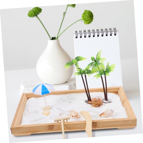 ORFOFE Meditatives Miniatur Sandtablett Zen Garten für Büro und Zuhause Beruhigende Landschaft mit Meeres Motiv Stressreduzierendes Sandspielzeug Geschenk für Entspannung und Achtsamkeit ORFOFE Meditatives Miniatur Sandtablett Zen Garten für Büro und Zuhause Beruhigende Landschaft mit Meeres Motiv Stressreduzierendes Sandspielzeug Geschenk für Entspannung und Achtsamkeit von ORFOFE