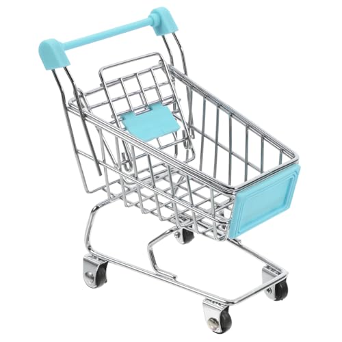 ORFOFE Mini Einkaufswagen Für Handwagen Modell Supermarkt Kleiner Einkaufswagen Für Puppenhaus Miniatur Einkaufswagen Hellblau Für Rollenspiele Und Kreatives ORFOFE Mini Einkaufswagen Für Handwagen Modell Supermarkt Kleiner Einkaufswagen Für Puppenhaus Miniatur Einkaufswagen Hellblau Für Rollenspiele Und Kreatives von ORFOFE