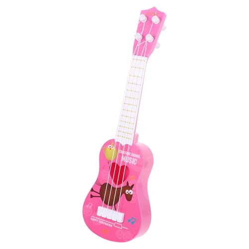ORFOFE Mini Gitarre für Buntes Lerninstrument Anfänger Ukulele mit Saiten Pädagogisches Musikspielzeug für Frühe Musikalische Früherziehung und Bühnenauftritte von ORFOFE