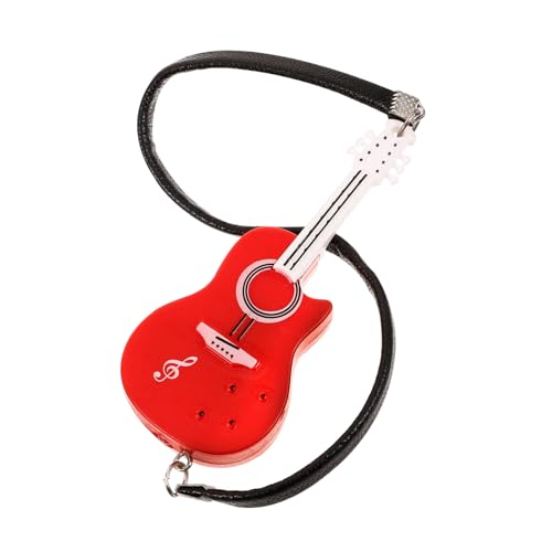 ORFOFE Mini Gitarren aus Puppenzubehör für Puppenhäuser Langlebig und Leicht Transportierbar für Kreative DIY Projekte und Puppenverkleidung von ORFOFE
