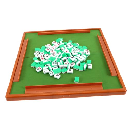 ORFOFE Mini Mahjong Set Tragbares Reise Mahjong Kit mit Feiner Verarbeitung Kratzfesten Spielsteinen und Klarem Muster Kompakt für Party Camping und Zuhause Langlebiges Zufällige Farbe ORFOFE Mini Mahjong Set Tragbares Reise Mahjong Kit mit Feiner Verarbeitung Kratzfesten Spielsteinen und Klarem Muster Kompakt für Party Camping und Zuhause Langlebiges Zufällige Farbe von ORFOFE