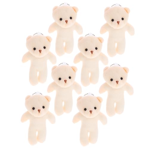 ORFOFE Mini Plüschbär Schlüsselanhänger aus Weichem PP Baumwollmaterial Niedliche Mini Kuscheltier Anhänger für Dekoration und Gastgeschenke Kleine Bären für Zimmer und Taschen ORFOFE Mini Plüschbär Schlüsselanhänger aus Weichem PP Baumwollmaterial Niedliche Mini Kuscheltier Anhänger für Dekoration und Gastgeschenke Kleine Bären für Zimmer und Taschen von ORFOFE