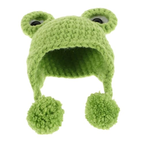 ORFOFE Mini Wollmützen für Puppen aus Weichem Garn Handgefertigte Strickmützen mit Niedlichen Cartoon Motiven Bastel Accessoires für Puppenhaus Party und Geburtstagsdeko ORFOFE Mini Wollmützen für Puppen aus Weichem Garn Handgefertigte Strickmützen mit Niedlichen Cartoon Motiven Bastel Accessoires für Puppenhaus Party und Geburtstagsdeko von ORFOFE