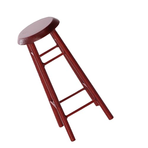 ORFOFE Miniatur Barhocker Möbel Puppenhaus Zubehör DIY Mikro Modell für Hausdekoration Handgefertigt Braun Geeignet für Puppenhaus Szenen und Bastelprojekte ORFOFE Miniatur Barhocker Möbel Puppenhaus Zubehör DIY Mikro Modell für Hausdekoration Handgefertigt Braun Geeignet für Puppenhaus Szenen und Bastelprojekte von ORFOFE