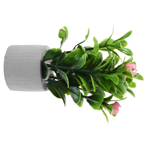 ORFOFE Fake Plants Topfpflanzen Miniature Potted Plants Für Puppenhaus Kunstpflanzen Im Mini Blumentopf Bonsai Dekoration Für Miniaturhäuser Ideales Zubehör Für Puppenhaus Szenarien von ORFOFE