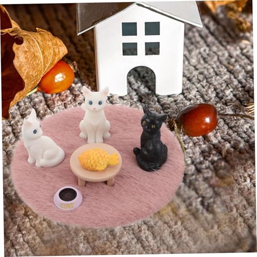 ORFOFE Miniatur Katzenfiguren Set Plüsch Katzen Deko Mikro Landschaftsdeko für Schreibtisch Regal Kleine Katzenfiguren Realistische Kätzchen als Wohnaccessoire und Fotorequisite ORFOFE Miniatur Katzenfiguren Set Plüsch Katzen Deko Mikro Landschaftsdeko für Schreibtisch Regal Kleine Katzenfiguren Realistische Kätzchen als Wohnaccessoire und Fotorequisite von ORFOFE