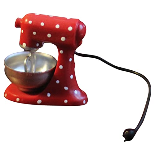ORFOFE Miniatur Küchenmixer Modell Rot Detailreich Handbemalt Kleines Küchengerät Zubehör für Puppenhaus Kreative Dekoration für Kinderzimmer Cafés Partys und DIY Projekte ORFOFE Miniatur Küchenmixer Modell Rot Detailreich Handbemalt Kleines Küchengerät Zubehör für Puppenhaus Kreative Dekoration für Kinderzimmer Cafés Partys und DIY Projekte von ORFOFE