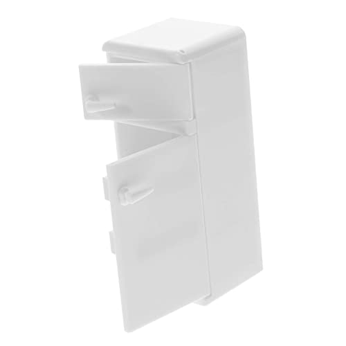 ORFOFE Miniatur Kühlschrank Modell Weiß Miniaturmöbel Puppenhaus Zubehör für Wohnzimmer Schlafzimmer Dekoration für Kreative Rollenspiele ORFOFE Miniatur Kühlschrank Modell Weiß Miniaturmöbel Puppenhaus Zubehör für Wohnzimmer Schlafzimmer Dekoration für Kreative Rollenspiele von ORFOFE