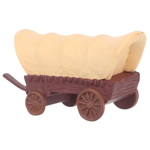 ORFOFE Miniatur Kutsche Dekoration Kunststoff Vintage Puppenhaus Ornament Garten Landschaftsmodell Geschenk von ORFOFE