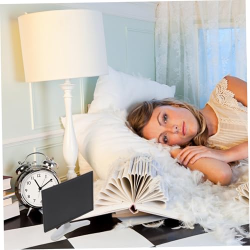 ORFOFE Miniatur Mini Tv Simulation Fernseher Modell Zubehör Puppenhaus Dekoration Robust Leicht für Puppenhaus Ausstattung von ORFOFE