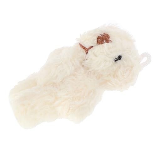 ORFOFE Miniatur Plüschbär Figur Mini Haus Deko Weiches Stoffmodell Handgefertigt Realistische Miniatur für Puppenhaus Zubehör und Sammler von ORFOFE