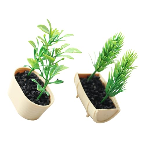 ORFOFE Miniaturen Puppenhaus Zubehör Kleines Puppenhaus Miniatur Potted Pflanzen Für Puppenhaus Dekorative Garten Pflanzen Zubehör Für Dollhouse Grünes Blatt Und Nadelbaum Modell ORFOFE Miniaturen Puppenhaus Zubehör Kleines Puppenhaus Miniatur Potted Pflanzen Für Puppenhaus Dekorative Garten Pflanzen Zubehör Für Dollhouse Grünes Blatt Und Nadelbaum Modell von ORFOFE