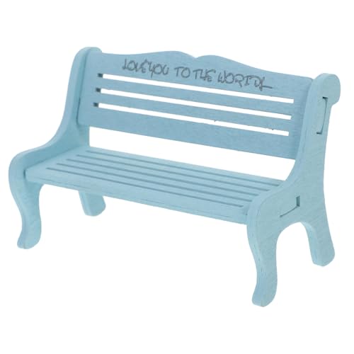 ORFOFE Miniatur Puppenhaus Bank aus Holz Miniaturmöbel Dekoration in Blau Puppenhaus Zubehör für Wohnzimmer Schlafzimmer Kreative Tischdeko Detailreiches Modell ORFOFE Miniatur Puppenhaus Bank aus Holz Miniaturmöbel Dekoration in Blau Puppenhaus Zubehör für Wohnzimmer Schlafzimmer Kreative Tischdeko Detailreiches Modell von ORFOFE