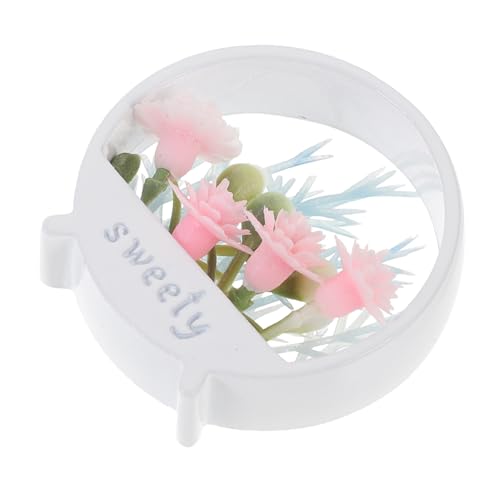 ORFOFE Miniatur Puppenhaus Eisen Blumentopf Modell Weiße Kreative Miniatur Blumentopf Dekoration für Warme Atmosphäre Puppenhaus Zubehör ORFOFE Miniatur Puppenhaus Eisen Blumentopf Modell Weiße Kreative Miniatur Blumentopf Dekoration für Warme Atmosphäre Puppenhaus Zubehör von ORFOFE