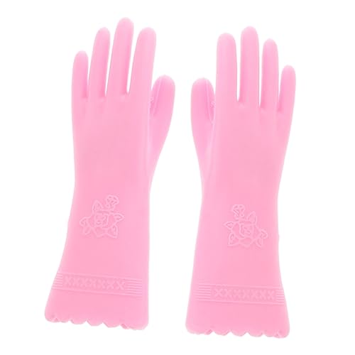 ORFOFE Miniatur Puppenhaus Handschuhe Pinke Mini Reinigungshandschuhe für DIY Puppenhaus Dekoration Realistische Miniatur Deko Zubehör für Basteln ORFOFE Miniatur Puppenhaus Handschuhe Pinke Mini Reinigungshandschuhe für DIY Puppenhaus Dekoration Realistische Miniatur Deko Zubehör für Basteln von ORFOFE
