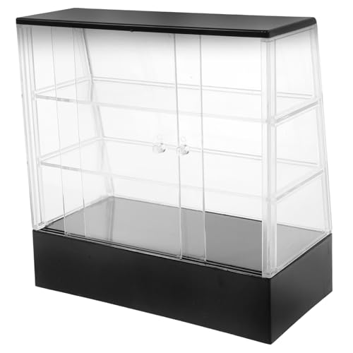ORFOFE Miniatur Puppenhaus Kuchen Vitrine Modell Bemalbar Miniatur Schrank für Puppenhaus Dekoration ORFOFE Miniatur Puppenhaus Kuchen Vitrine Modell Bemalbar Miniatur Schrank für Puppenhaus Dekoration von ORFOFE