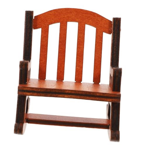 ORFOFE Miniatur Schaukelstuhl aus Holz Handgefertigt Naturfarbene Miniatur Puppenhaus Möbel Dekorativer Kleiner Schaukelstuhl für Puppenmöbel Wohnzimmereinrichtung Puppenhaus Zubehör ORFOFE Miniatur Schaukelstuhl aus Holz Handgefertigt Naturfarbene Miniatur Puppenhaus Möbel Dekorativer Kleiner Schaukelstuhl für Puppenmöbel Wohnzimmereinrichtung Puppenhaus Zubehör von ORFOFE