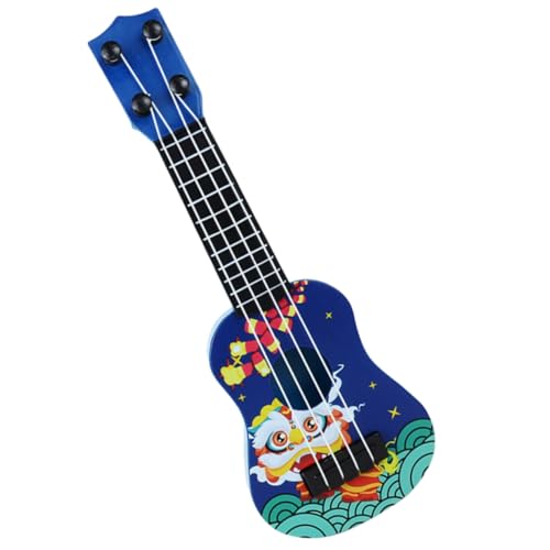 ORFOFE Miniatur Ukulele Gitarre Modell für Dekoratives Leichtes Ab Jahren Realistische Form Kreative Gestaltungsmöglichkeiten für Kinderzimmer und Miniaturhaus von ORFOFE