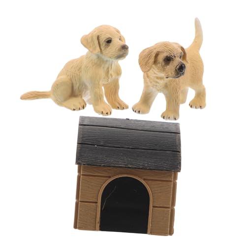 ORFOFE Miniatur Welpen Figuren Set mit Detailreichen Hund Dekorationen Lebensechte Haustier Miniatur Szene Niedliche Hundehütten Accessoires für Puppenhaus und Garten ORFOFE Miniatur Welpen Figuren Set mit Detailreichen Hund Dekorationen Lebensechte Haustier Miniatur Szene Niedliche Hundehütten Accessoires für Puppenhaus und Garten von ORFOFE