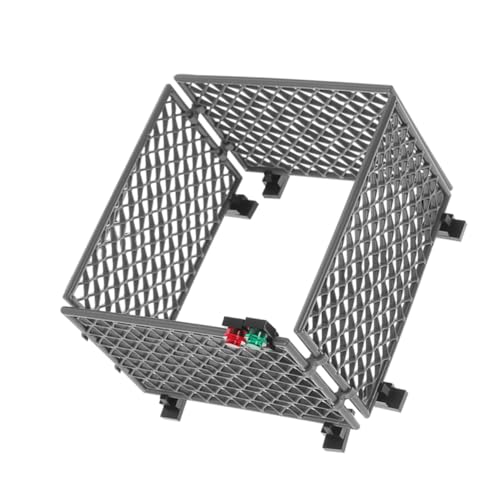 ORFOFE Miniatur Zaun Bausatz aus Robustem Kunststoff Einfach Zusammenzubauen Vielseitig Einsetzbar für Landschaften und Puppenhäuser Grauer Schutznetz Zaun DIY Kreative Mikro szenen ORFOFE Miniatur Zaun Bausatz aus Robustem Kunststoff Einfach Zusammenzubauen Vielseitig Einsetzbar für Landschaften und Puppenhäuser Grauer Schutznetz Zaun DIY Kreative Mikro szenen von ORFOFE