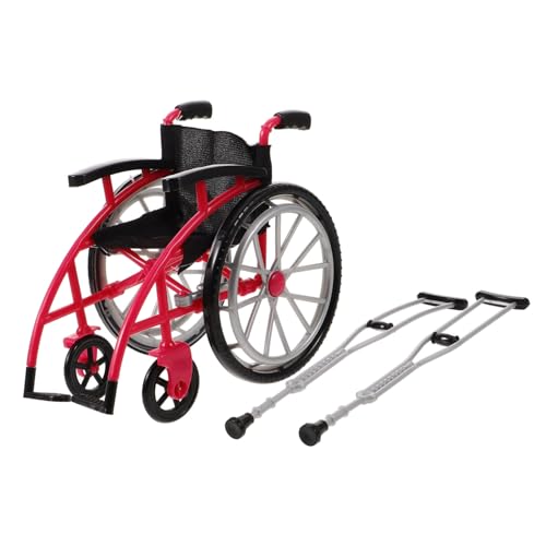 ORFOFE Miniatur und Krücken Realistische Puppenhaus Dekoration Filigranes Miniaturmodell für DIY Puppenhaus und Foto Requisiten Detailgetreu und Geeignet für Puppen und Miniaturhäuser ORFOFE Miniatur und Krücken Realistische Puppenhaus Dekoration Filigranes Miniaturmodell für DIY Puppenhaus und Foto Requisiten Detailgetreu und Geeignet für Puppen und Miniaturhäuser von ORFOFE