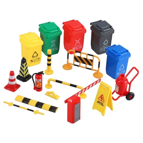 ORFOFE Miniatur verkehrssperren Spielset Straßenzeichen Zubehör für Sandtisch und Klassenzimmer Fördert Kreatives Lernen und Verkehrssicherheit für Jungen Mädchen ORFOFE Miniatur verkehrssperren Spielset Straßenzeichen Zubehör für Sandtisch und Klassenzimmer Fördert Kreatives Lernen und Verkehrssicherheit für Jungen Mädchen von ORFOFE