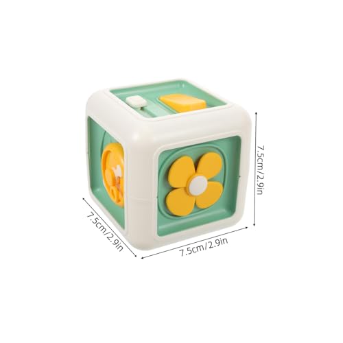 ORFOFE Montessori Busy Activity Cube für Kleinkinder Lernspielzeug Feinmotorik und Sensorischen Entwicklung Montessori Früherziehungsspiel für Jungen und Mädchen Geeignet für Reise und von ORFOFE