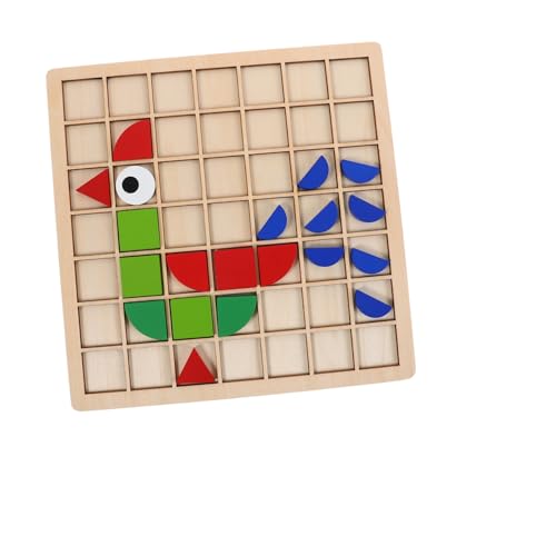 ORFOFE Montessori Holzpuzzle Teilig Natürliche Holzbausteine Geometrische Formen Lernförderndes Montessori für Kindergarten von Feinmotorik und Formwahrnehmung ORFOFE Montessori Holzpuzzle Teilig Natürliche Holzbausteine Geometrische Formen Lernförderndes Montessori für Kindergarten von Feinmotorik und Formwahrnehmung von ORFOFE