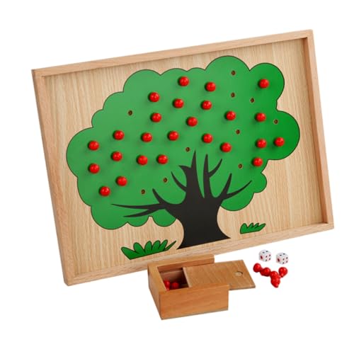ORFOFE Montessori Holzspielzeug Äpfelbaum für Ab Jahren Stabiles Lernspielzeug zum Zählen und Zahlenlernen Pädagogisches Spiel Hand Auge koordination ORFOFE Montessori Holzspielzeug Äpfelbaum für Ab Jahren Stabiles Lernspielzeug zum Zählen und Zahlenlernen Pädagogisches Spiel Hand Auge koordination von ORFOFE