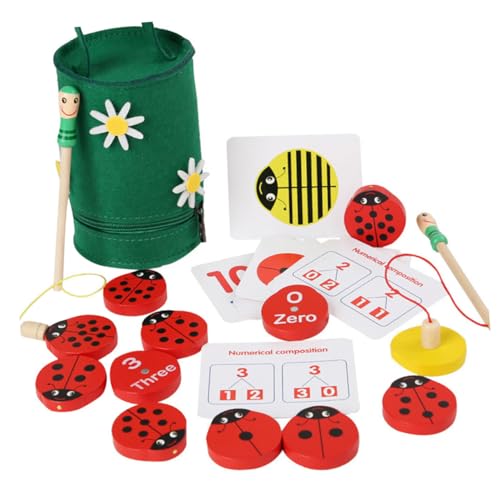 ORFOFE Montessori Holzspielzeug Zahlen Lernen Mathe Zählspiel Kognitive Hand Auge koordination Robust Langlebig Geburtstagsgeschenk für Vorschule und Kindergarten ORFOFE Montessori Holzspielzeug Zahlen Lernen Mathe Zählspiel Kognitive Hand Auge koordination Robust Langlebig Geburtstagsgeschenk für Vorschule und Kindergarten von ORFOFE