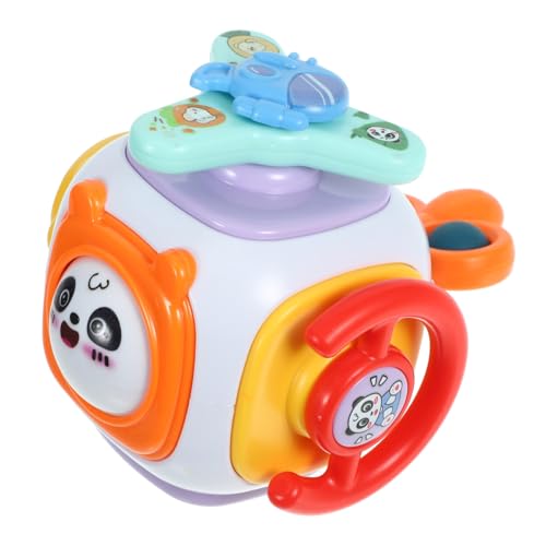ORFOFE Montessori Lernspielzeug Flugzeug Busy Cube Motorikspielzeug Feinmotorik Kompakt Tragbar Vorschule Sensorisches Lernspielzeug von ORFOFE