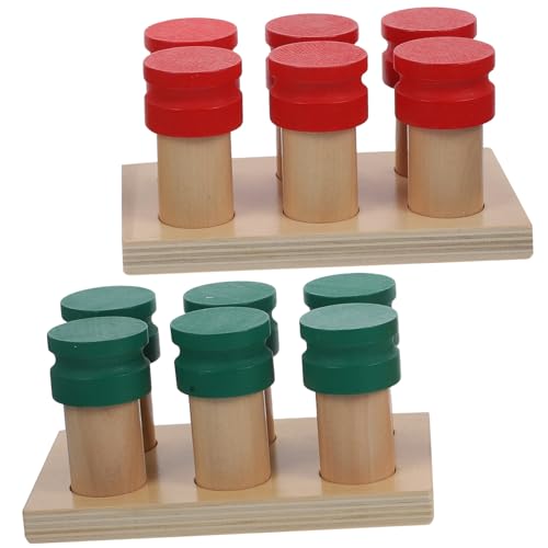 ORFOFE Montessori Riechflasche Holzspielzeug Pädagogisches Sensorikspielzeug für Kleinkinder Ab Jahr Fördert Kreativität Logisches Denken und Sichere Handhabung ORFOFE Montessori Riechflasche Holzspielzeug Pädagogisches Sensorikspielzeug für Kleinkinder Ab Jahr Fördert Kreativität Logisches Denken und Sichere Handhabung von ORFOFE