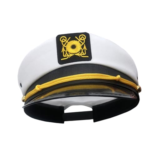 ORFOFE Navy Cosplay Nautical Sailor Booting Zubehör Hut Zubehör Segeln Cap Polyester Karte ORFOFE Navy Cosplay Nautical Sailor Booting Zubehör Hut Zubehör Segeln Cap Polyester Karte von ORFOFE