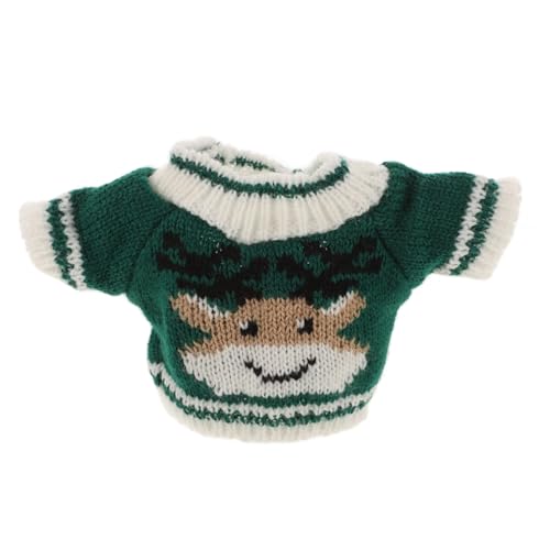 ORFOFE Niedliche Puppenkleidung mit Abnehmbarem Bärenpullover Puppenkostüm für Kompakte Tragbare Kuschelpuppe Outfit als Dress-up Accessoire für Mädchen ORFOFE Niedliche Puppenkleidung mit Abnehmbarem Bärenpullover Puppenkostüm für Kompakte Tragbare Kuschelpuppe Outfit als Dress-up Accessoire für Mädchen von ORFOFE
