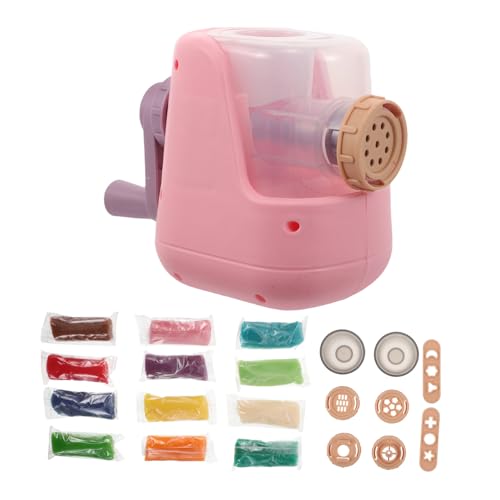 ORFOFE Nudelmaschine Spielset aus Weichem Leicht zu Reinigendem Material DIY Modellierwerkzeug für Fantasievolles Basteln und Rollenspiele Fördert Kreativität und Familienzeit von ORFOFE